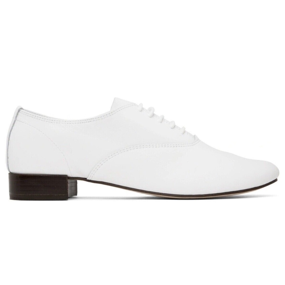 Repetto Zizi Oxfords Shoes White Sz39 US8